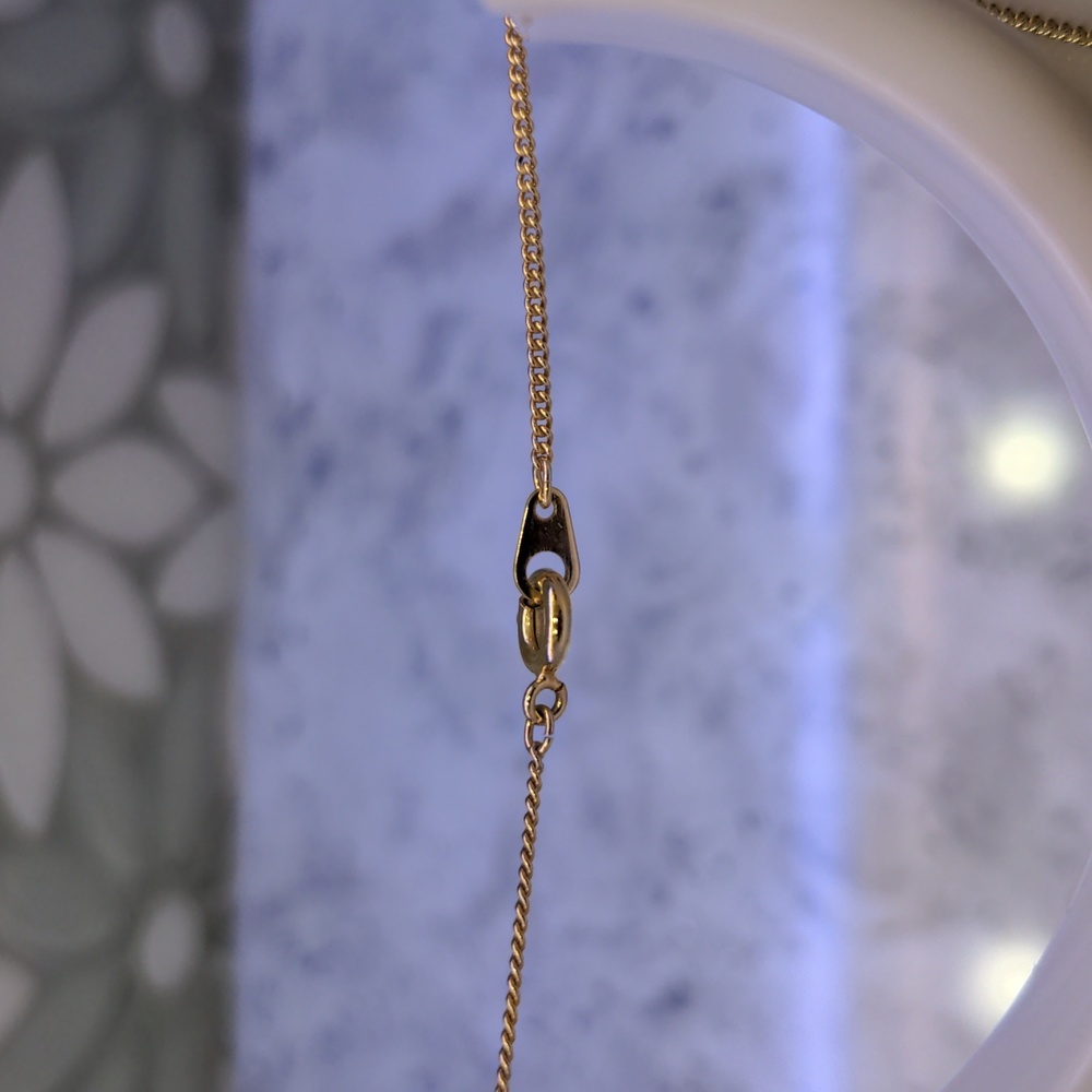 Gold Plated Holy Spirit Dove Medal Necklace - Picture 3 of 8